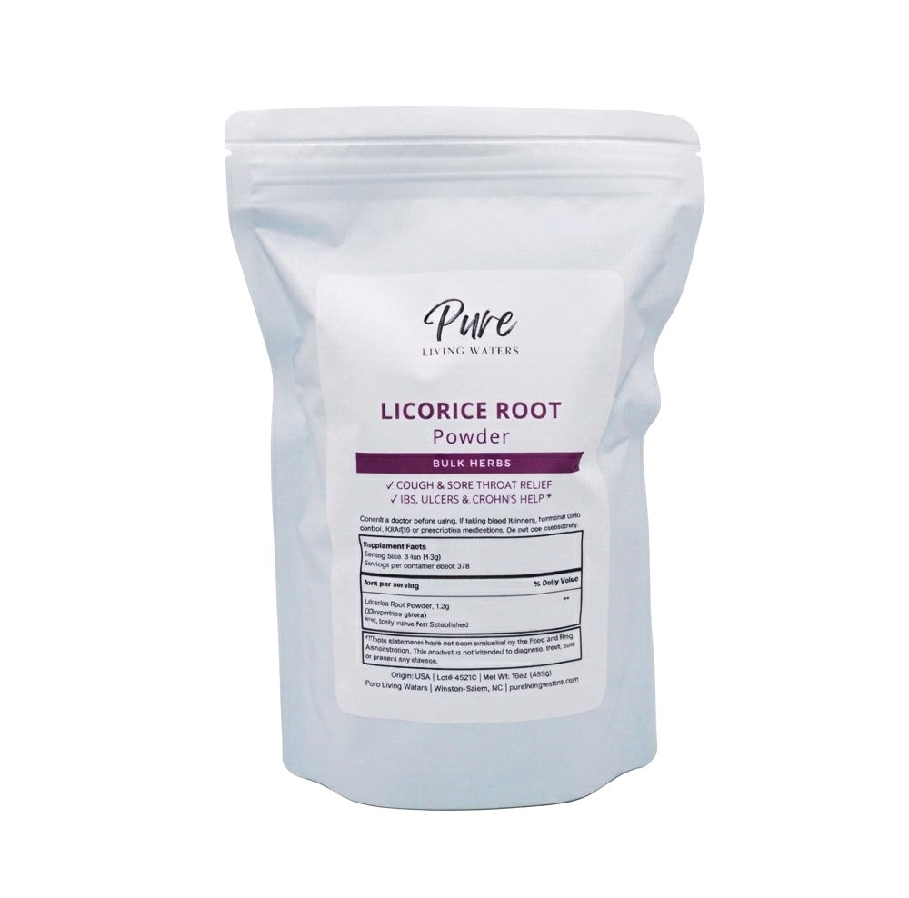 Licorice Root Powder, USA Grown